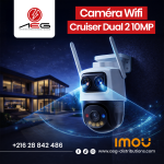 Caméra de Surveillance Wifi Imou Cruiser Dual 2 10MP IPC-S7XEP-10M0WED – Double Objectif PTZ IP66