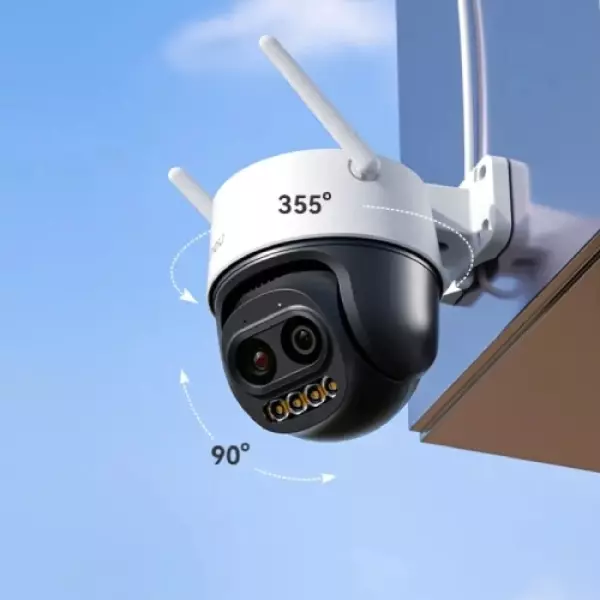 Caméra de Surveillance Wifi Imou Cruiser Z 5MP IPC-S7DP-5M0WEZ – Caméra Extérieure PTZ Étanche IP66