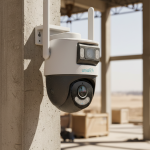 Caméra WiFi Uniarch Dual Lens 3+3MP Panda