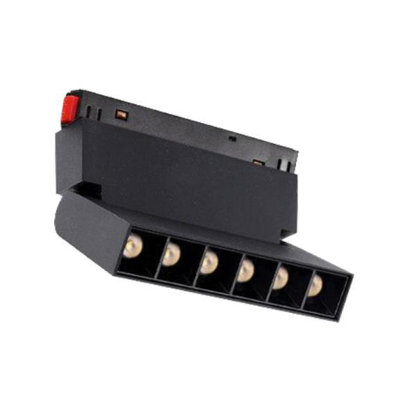 Eclairage Magnetique Folder COB 6W 48V Noir 4000K 11,5CM