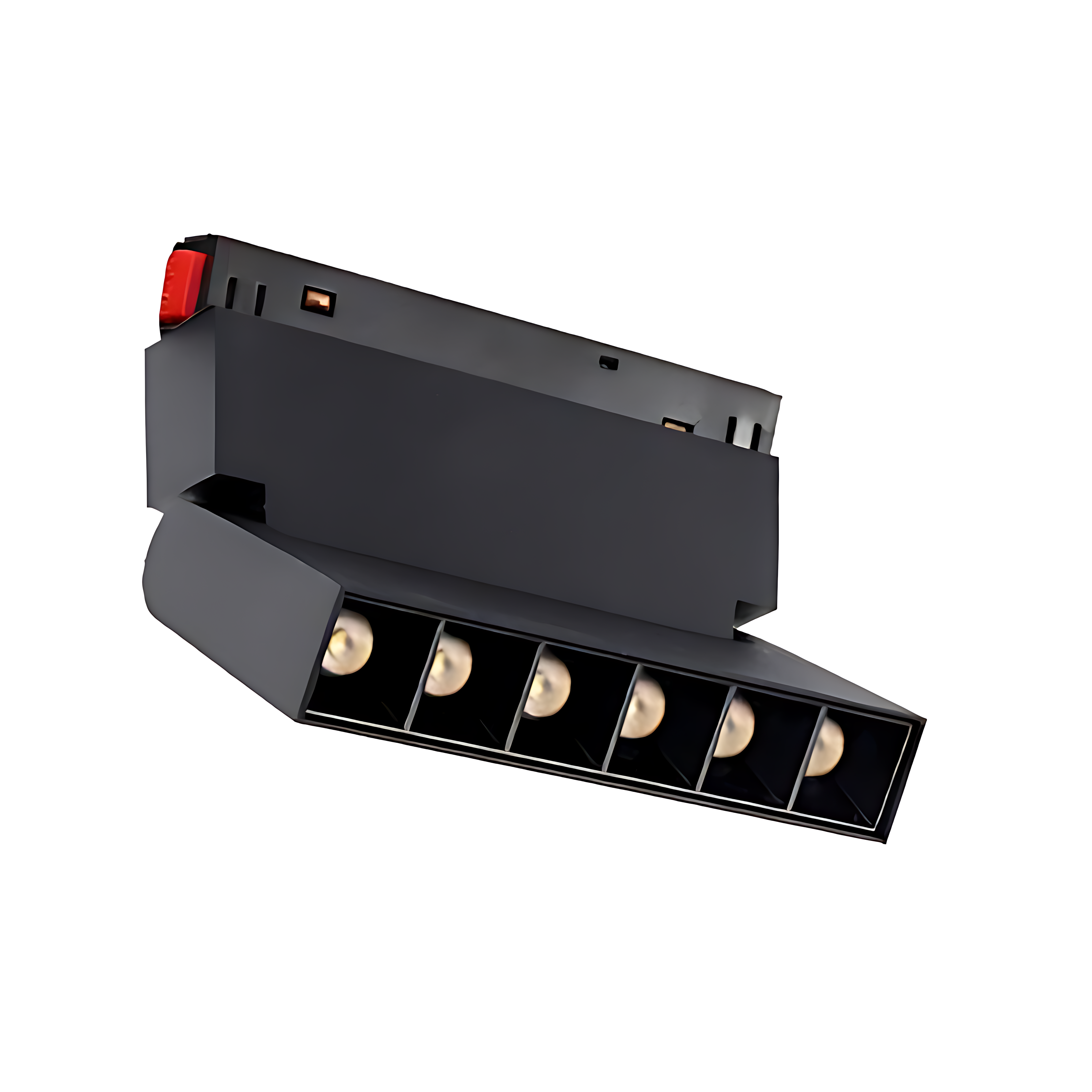 Eclairage Magnetique APPARENT Folder COB 6W 48V Noir 4000K 11,5CM