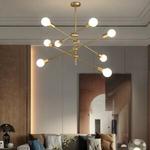 Suspension MBN001-8 – 8 Ampoules E27 – Style Industriel ou Moderne