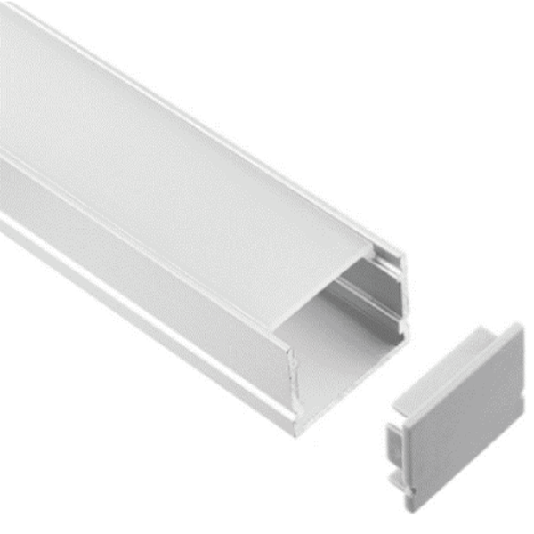 PROFILE ALUMINIUM EN APPARENT 3ML 14.3*6.7