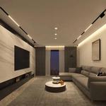 Eclairage Magnetique SMD 12W 48V Noir 4000K-30CM