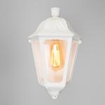 Demi Lanterne Murale Extérieur IESSE 27 Blanc Transparent Fumagalli