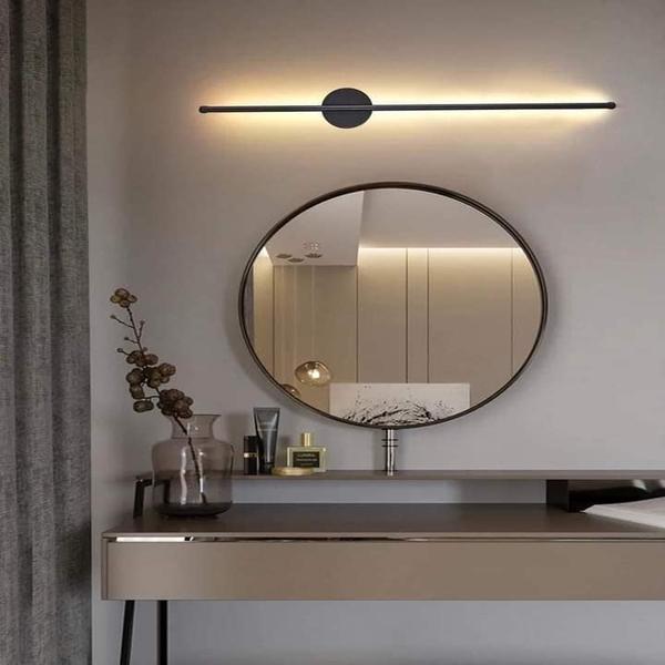 Applique LED KQ01B – 80 cm – 3 Températures de Couleur (3C) – Coloris Noir