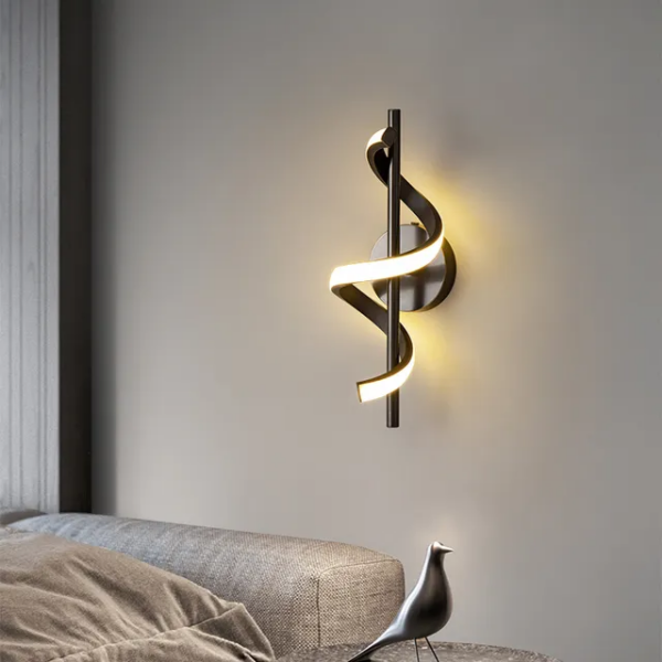 Applique LED HX002B – 40 cm – Noire – 3 Températures de Couleur (3C)