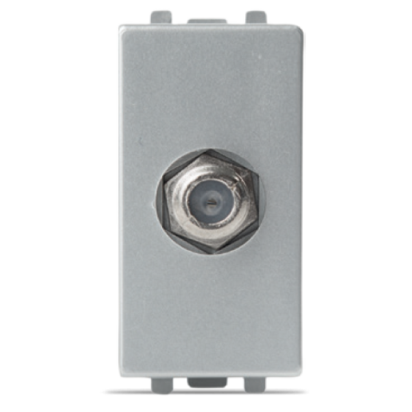 Prise Satellite Type F 7300S – Prise TV Murale Connexion Coaxiale Haute Qualité