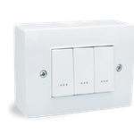 Porte module apparent avec 5 plaques