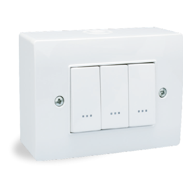 Porte module apparent avec 5 plaques