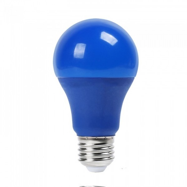 Lampe LED 7W E27/B22 Bleu