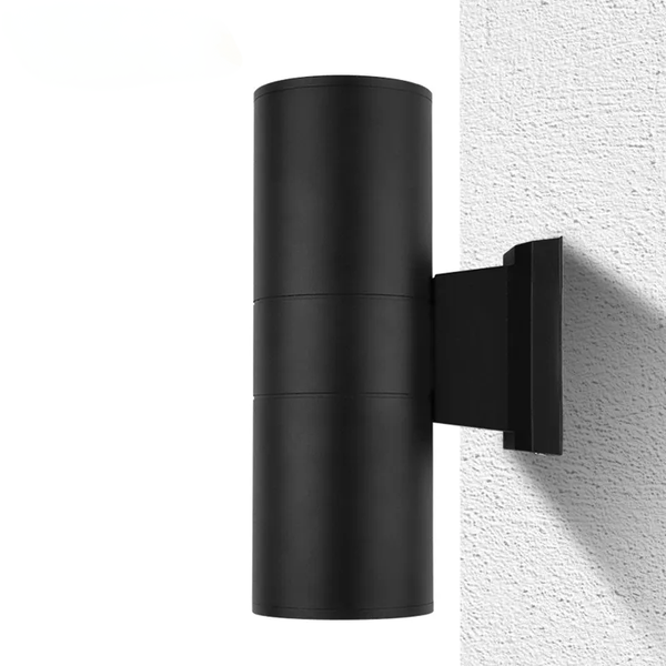 Applique murale LED imperméable Noir