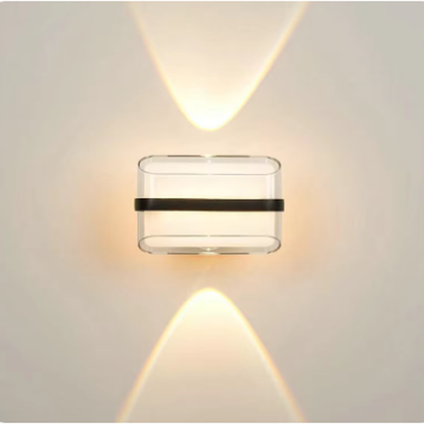 Applique Mural LED 12W IP65 3000k Taille 107 * H 135 mm