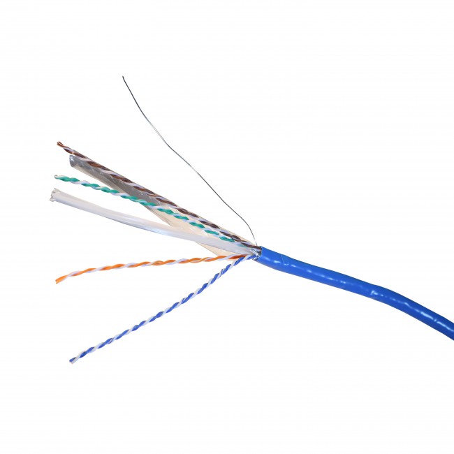 Câble CAT 6 F/UTP 4 paires 250MHZ PVC
