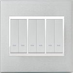 Aluminium anodisé brossé