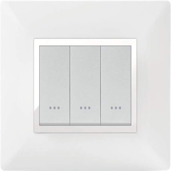 Technopolymère Blanc Chromé