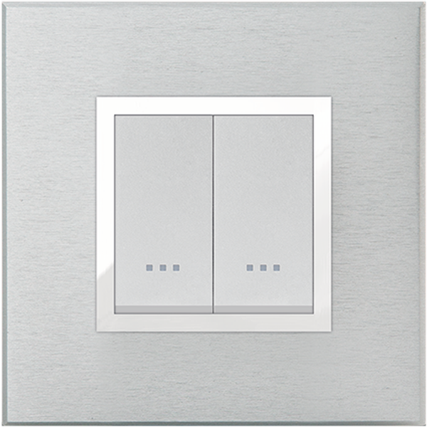 Aluminium anodisé brossé