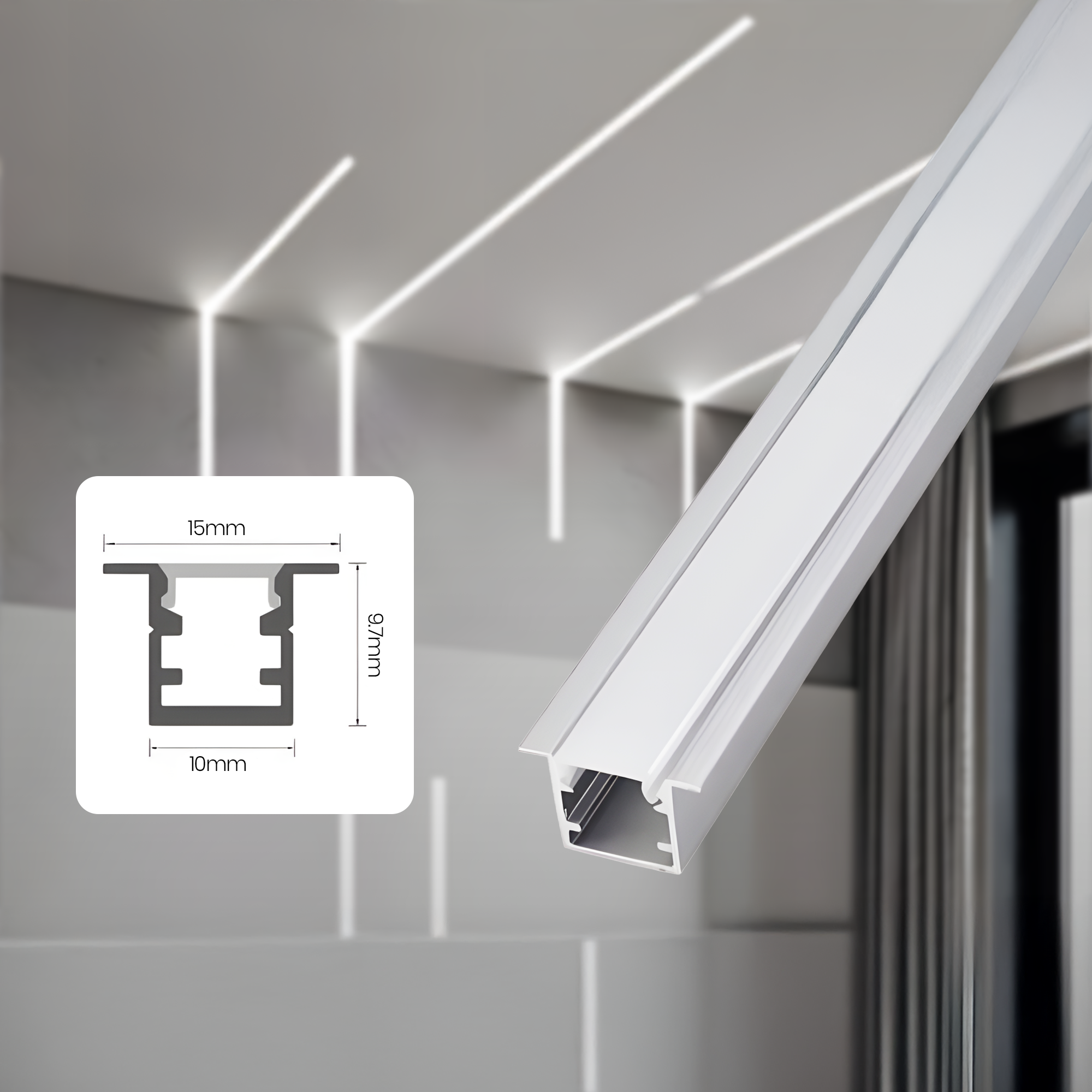 Profilé Aluminium LED SJ-60-1