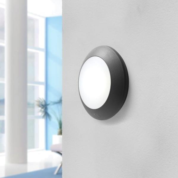 PLAFONNIER OPAL BERTINA NOIR FUMAGALLI