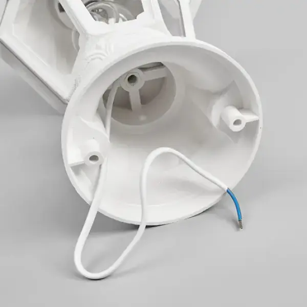 Lanterne sur pied MIKROLOT ANNA BLANC Transparent E27 FUMAGALLI