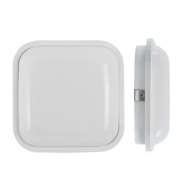 Applique Mural & Plafond LED Carre 24W IP65 Blanc 7000k Taille 220*220mm