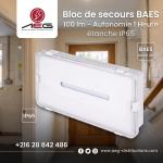 Bloc de Secours BAES 100 lm – Autonomie 1 Heure