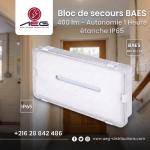 Bloc de Secours BAES 400 lm – Autonomie 1 Heure