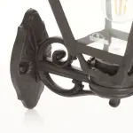 Laterne Murale Fumagalli Noir