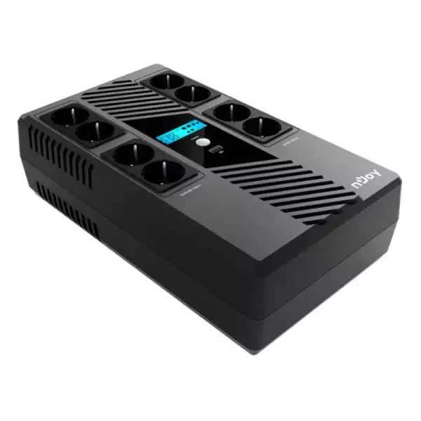 Onduleur nJoy TOKEN 800 Line-Interactive – 800VA / 480W, HID USB, 8 prises