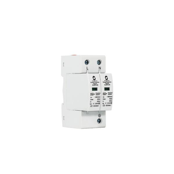 Parafoudre AC 2P 275V 20/40kA pour installations électriques