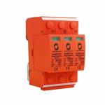 Parafoudre DC 3P 1000V 40kA pour installations solaires