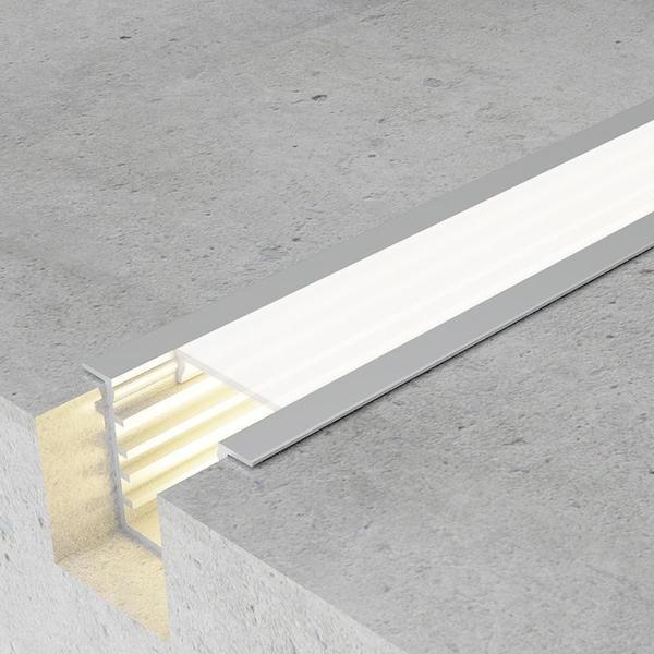 PROFILE ALUMINIUM ENCASTRE 2ML 3.5*3.5