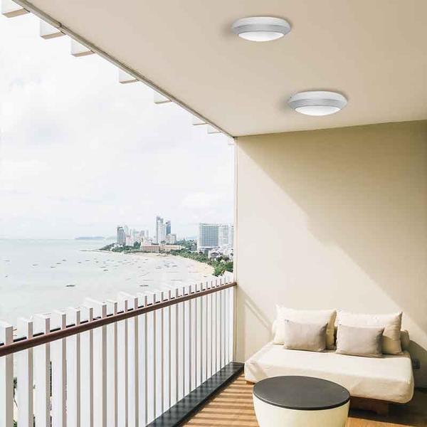 Applique Plafonnier Fumagalli E27 Blanc