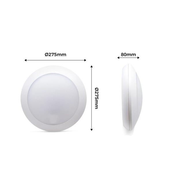 Applique Plafonnier Fumagalli E27 Blanc