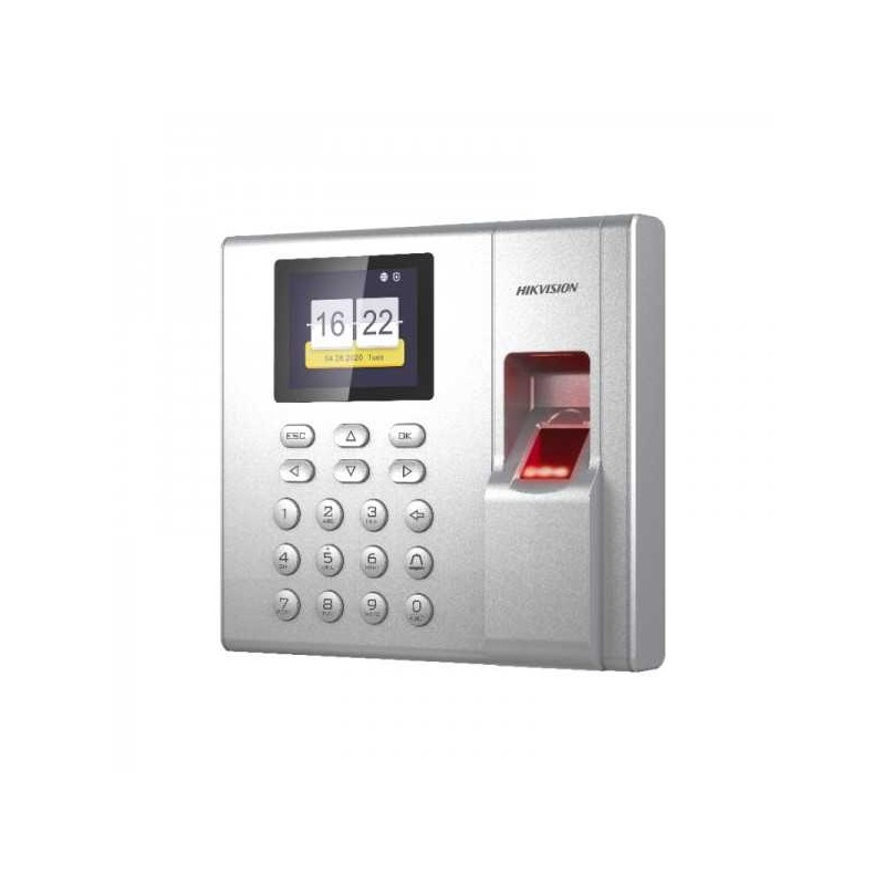 POINTEUSE + CONTRÔLE D’ACCÈS HIKVISION A EMPREINTE DIGITALE + BADGES