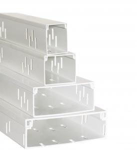 Chemin de câble PVC 300X65L PERFORE L 3 ML