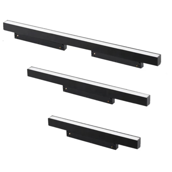 Eclairage Magnetique SMD 48W 48V Noir 4000K 120CM